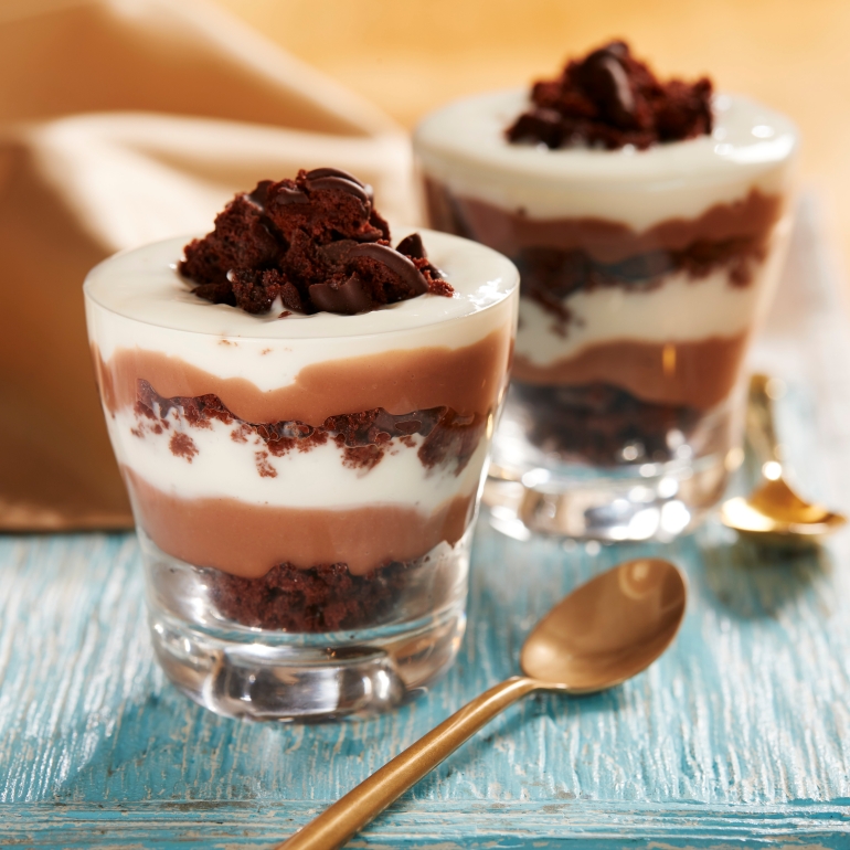 Brownie Choc Pudding Delight